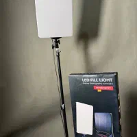 نور عکاسی LED MOBET M777 و فون پرتابل (با پایه)