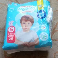 پوشک سایز ۵ چسبی مای بی بی