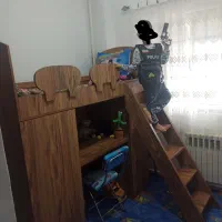 تخت نوجوان|تخت و سرویس خواب|رشت, یخسازی|دیوار