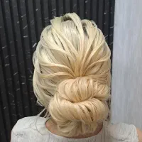 شنیون و بافت مو ژورنالی