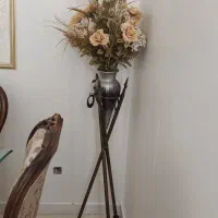 گلدان دکوری فلزی