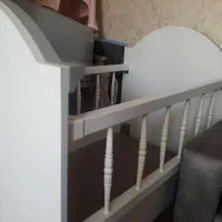 تخت گهواره نوزادی|تخت و صندلی بچه|کرج, حسن آباد|دیوار