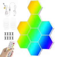 پنل LED هوشمند، ال ای دی 6ضلعی مدل 10 تیکه