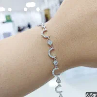 دستبند  ونکلف نقره سیلورقالب طلا عیناطلا جواهراتی۸|بدلیجات|تهران, بازار|دیوار