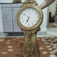 ساعت دیواری طلایی|ساعت دیواری و تزئینی|کرمانشاه, |دیوار
