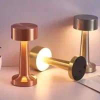 آباژور رومیزی لمسی شارژی در انواع طرح و رنگ