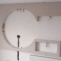 اجرای کار کناف سقف کاذب نور مخفی