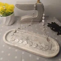 گردنبند ،رومانتویی نقره ای،رولباسی زنانه ،دخترانه،