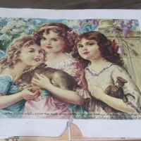 تابلوفرش سه خواهران نیمه بافته
