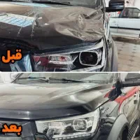 شاگرد برا همکاری صافکاری و لمس جادویی PDR