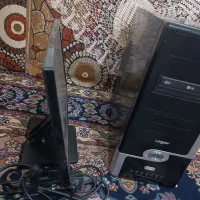 کیس و مانیتور کاملا سالم سرحال|رایانه رومیزی|قزوین, |دیوار