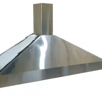 هود از جنس گالوانیزه جهت خروجی دود و بخار