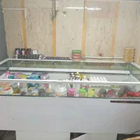 یخچال پرده هوا درحدنوخوابیده کاملا سالم
