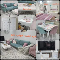 ست کامل سرویس چوب سفید، فروش یکجا و تکی