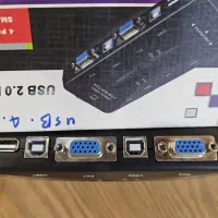 سوییچ چهارپورت kvm مدل 4uk آی فورتک