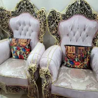 مبلمان هفت نفره سلطنتی|مبلمان خانگی و میز عسلی|تهران, منیریه|دیوار