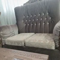 مبل ۷نفره، میز جلو مبلی، میز تلویزیون ست و نو