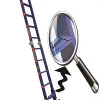 نردبانساز مفصلی پله پهن ۲تکه و ۴تکه|ابزارآلات|تهران, پامنار|دیوار