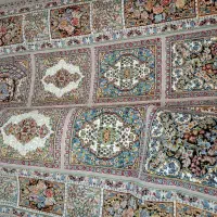 ۹متری جفت تمام نخ طرح خشت|فرش|گنبد کاووس, |دیوار