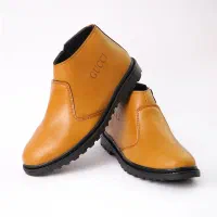 نیم بوت مردانه گوچی کرم مدل.پرداخت درب منزل