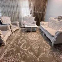 مبل ۷ نفره نیمه استیل