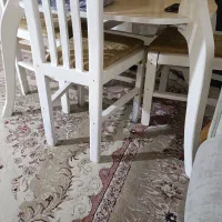 میز ناهارخوری چهارنفره|میز و صندلی غذاخوری|چناران, |دیوار