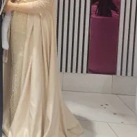 پیراهن مجلسی دو دامنه در حد نو|لباس|خرمآباد, |دیوار