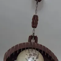 لوستر چوبی