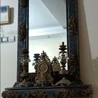 آینه و شمعدان درحد نو
