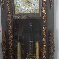 ساعت ایستاده چوبی