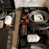 کارواش شارژی 72ولت پر قدرت+باکس حمل+شلنگ۵متری|سایر لوازم برقی|قشم, |دیوار