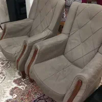 مبل راحتی با چوب راش