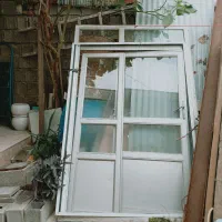 یک درب آلمینیومی صنایع سنگین عرض ۱۵۰ارتفاع۲۳۰|مصالح و تجهیزات ساختمان|رشت, آب و برق|دیوار