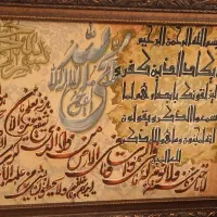 ۴ عدد تابلو فرش دستبافت|تابلو فرش|تهران, شادمان|دیوار