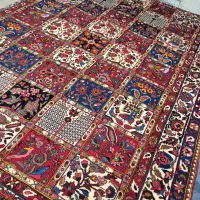 فرش دستباف ۶ متری بختیاری نقشه خشتی|فرش|کرج, برغان|دیوار