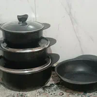 سرویس قابلمه ۷ پارچه چدن