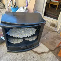 میز تلوزیون ویترین دار