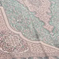 فرش 24متری سبز ستاره کویر