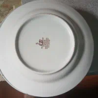 ۶ دست بشقاب برنج خوری چینی طوس