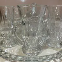 نیم لیوان ۸عدد|ظروف سرو و پذیرایی|قم, زینبیه|دیوار