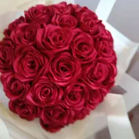 گل رز ربانی|گل مصنوعی|نجفآباد, کهریزسنگ|دیوار