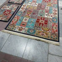 فرش ۴ متری طرح دستباف گونه با دو عدد قالچه تمیز|فرش|تهران, خانی آباد نو شمالی|دیوار