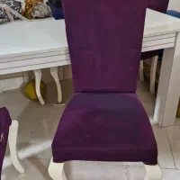 میز ۸ نفره با ۶ صندلی تمییز بدون خطر و خش مناسب|میز و صندلی غذاخوری|اهواز, کوی ملی راه|دیوار