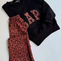 ست دخترانه پلنگی|کفش و لباس بچه|قم, شهید رجایی|دیوار