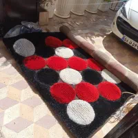 دو عدد فرش شگی سه بعدی ۶ متری