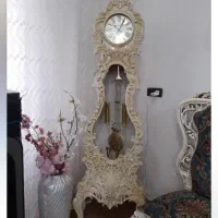 ساعت ایستاده چوب