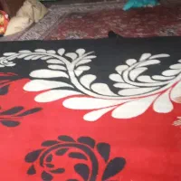 یک دست قالی قدیمی دست بافت