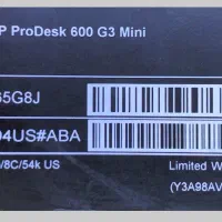 مینی کیس (تاینی) اچ پی 600G3|رایانه رومیزی|تهران, شهرک شریفی|دیوار