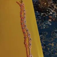 ریسه های زیبا و شیک با منجوق و مهرهای شیشه ای|بدلیجات|مبارکه, |دیوار