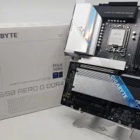 مادربرد Gigabyte Z690 Aero G DDR4 Wifi + رم 32گیگ|قطعات و لوازم جانبی رایانه|رشت, بلوار گیلان|دیوار
